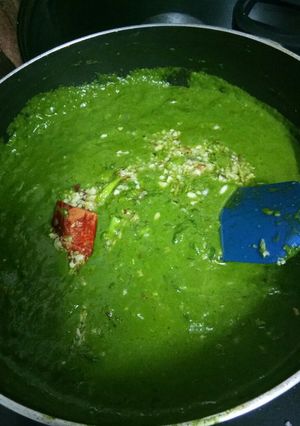 A picture of Garlicky Spinach.