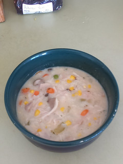 A picture of Chicken Rice Soup.