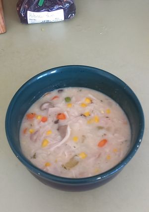 A picture of Chicken Rice Soup.