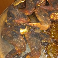 Baked chicken wings A picture of Baked chicken wings.