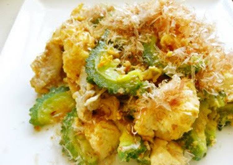 Recipe of Appetizing Easy Goya Champuru (Okinawan Stir Fry)