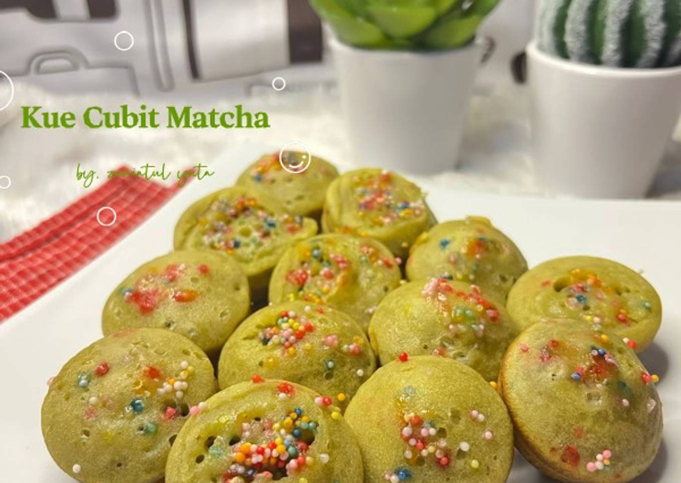 Kue Cubit Matcha
