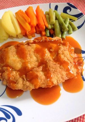 Foto resep Chicken Steak with Singapore Sauce