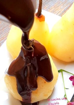 Foto di Pere al cioccolato
