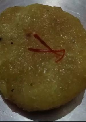 A picture of Apple halwa.
