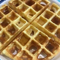 A picture of Keto waffles.