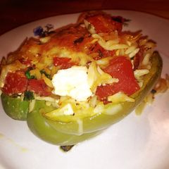Greek Style Stuffed Peppers A picture of Greek Style Stuffed Peppers.