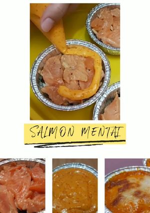 Foto resep Salmon Mentai 🍣