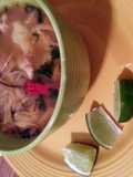 Spanish home-made Chicken Noodle Soup (sopa de Pollo)