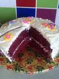 Vickys Red Velvet Cake with Cream Cheese Frosting