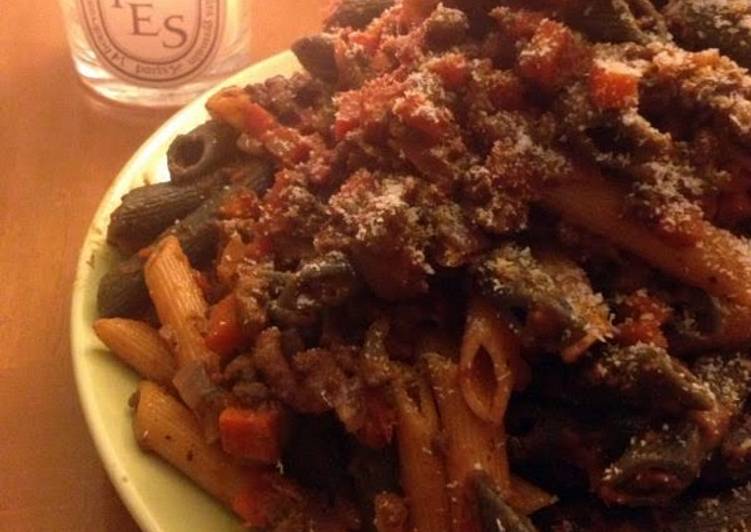 Steps to Prepare Speedy Bolognese with pene