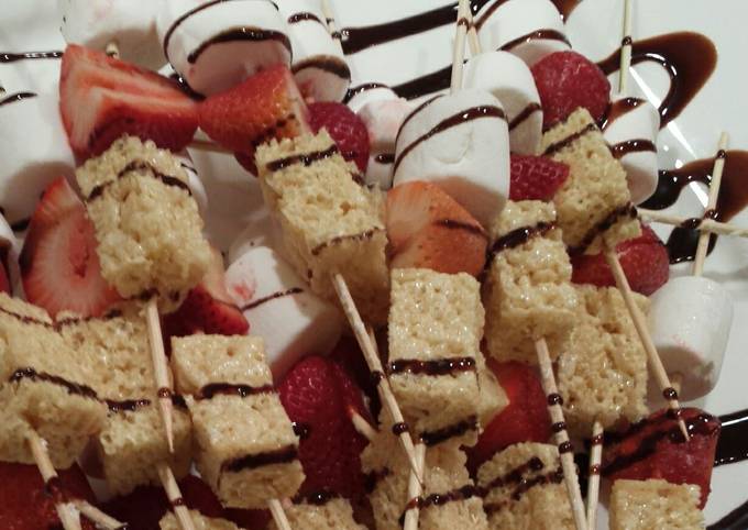 Recipe of Gordon Ramsay Easy peasy dessert kabobs