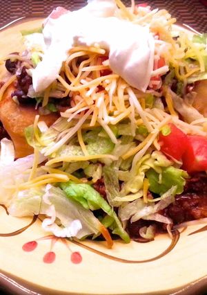 A picture of Indian Tacos.