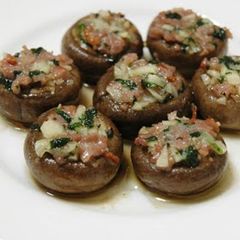 A picture of Button Mushroom Tapas.