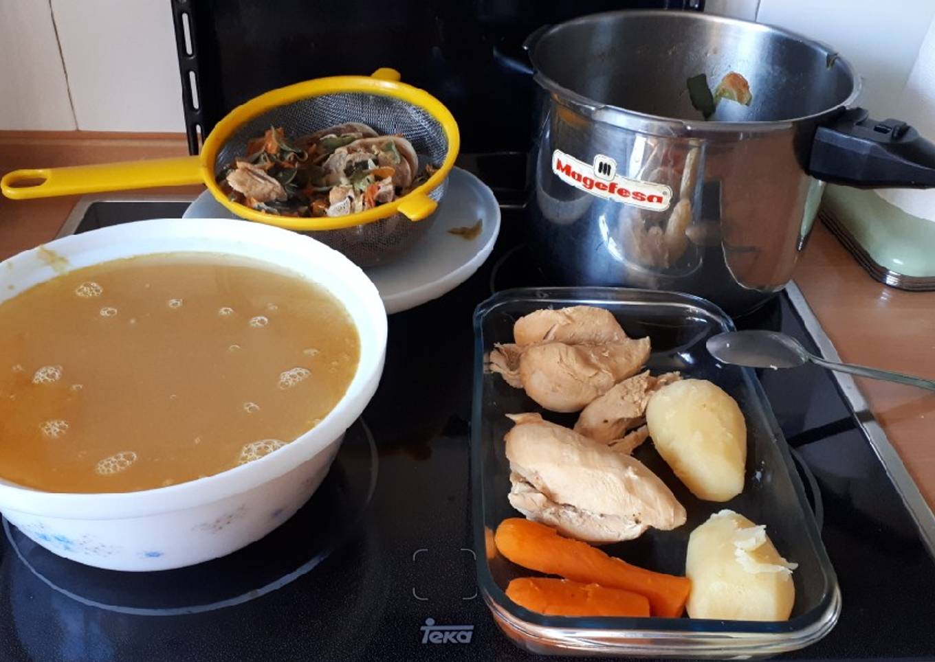 8. Caldo para sopa