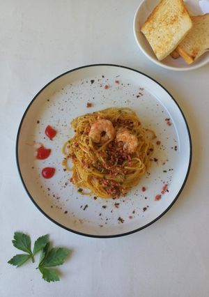 Foto resep Spageti