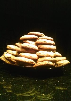 A picture of Homemade cookies (made with love).