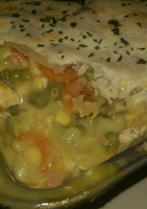 A picture of Easy chicken pot pie!.