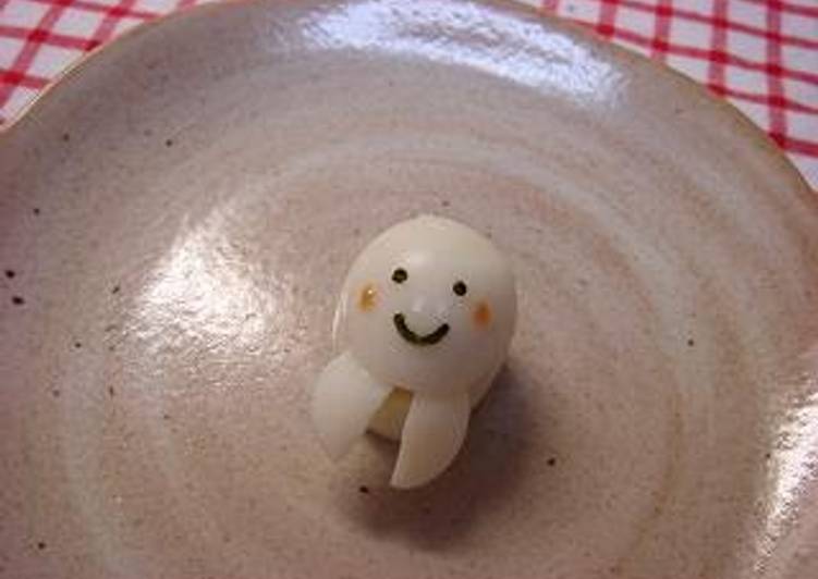How to Prepare Homemade Quail Egg Ghost (For character bentos)