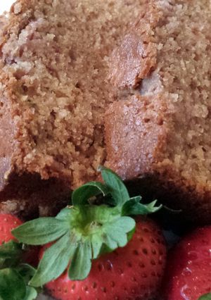 A picture of Strawberry bread.