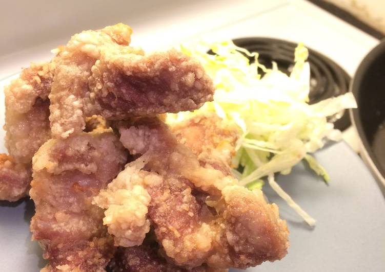 Simple Way to Make Homemade Deep fried pork ribs with special salt