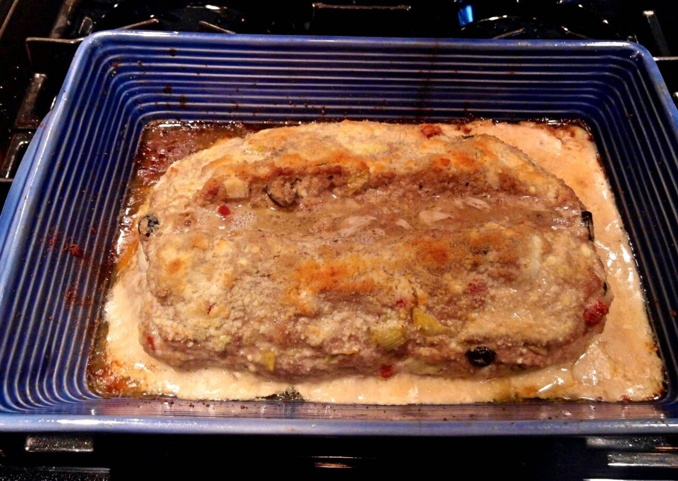Santorini meat pie
