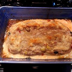 A picture of Santorini Meatloaf.