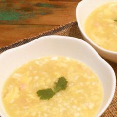 A picture of Silky and Smooth Chinese-style Corn Soup.