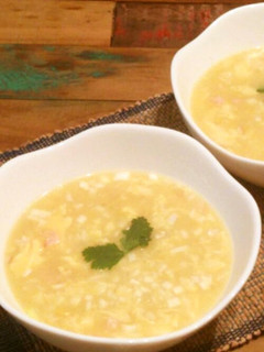 A picture of Silky and Smooth Chinese-style Corn Soup.