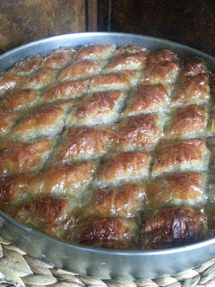 A picture of Baklava.