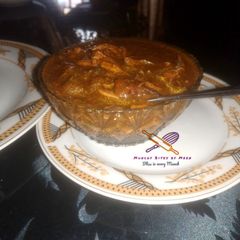 A picture of Dried Okra Soup (Miyan Busasshen Kubewa).