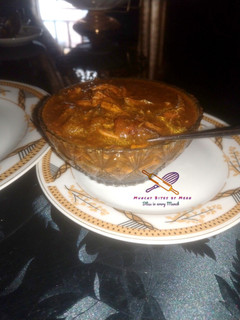 A picture of Dried Okra Soup (Miyan Busasshen Kubewa).