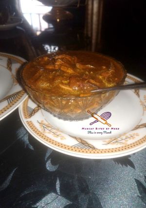 A picture of Dried Okra Soup (Miyan Busasshen Kubewa).