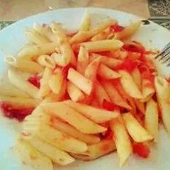 A picture of Pasta all'arrabbiata.