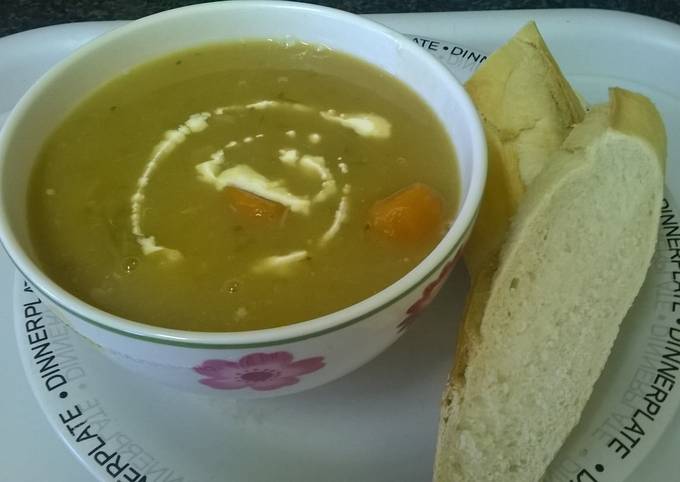 Recipe: Perfect Chicken & vegetable soup.