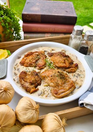 Foto resep Milky Chicken Fricassee🧈