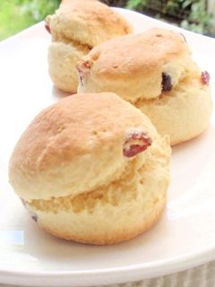 A picture of Cranberry Scones.