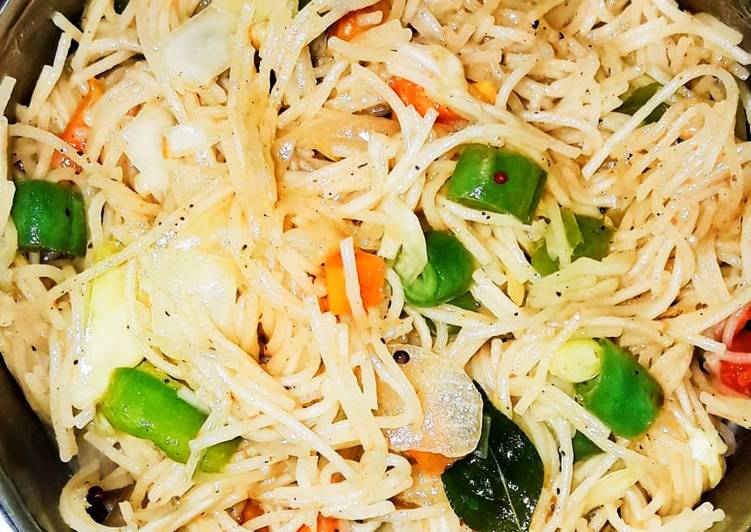 How to Prepare Perfect Vermicelli upma