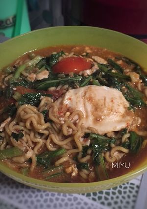 Foto resep Mie tektek kuah