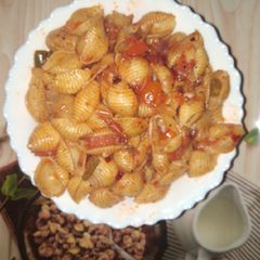 A picture of Tangy pasta.