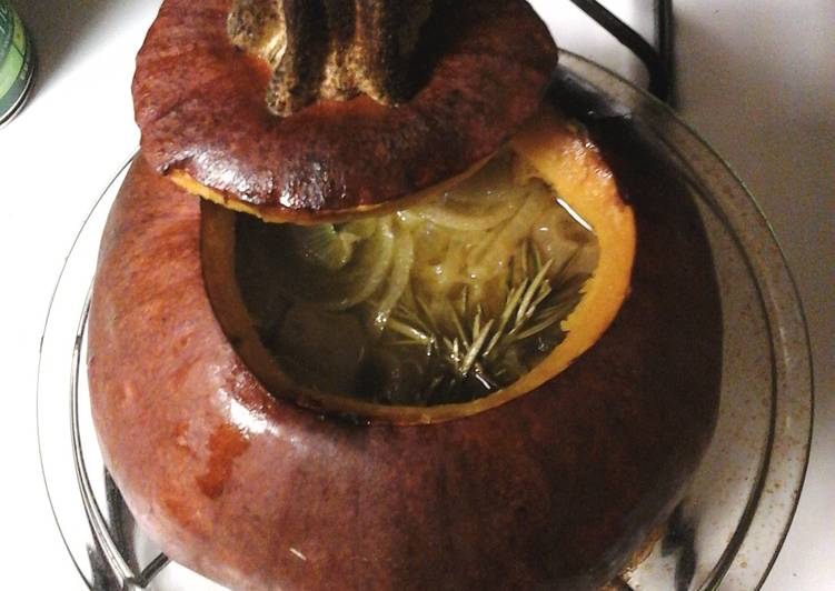 Step-by-Step Guide to In a pumpkin soup