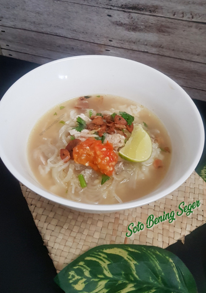 Foto resep Soto Ayam Bening Seger (Khas Boyolali)