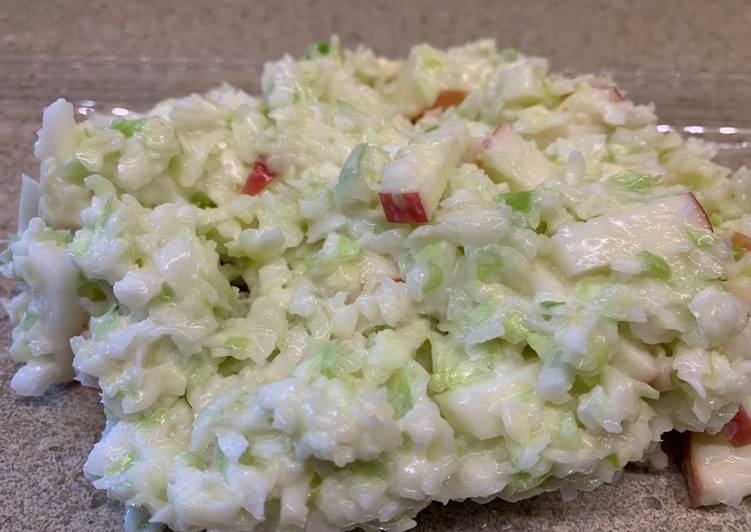 Steps to Make Speedy Coleslaw