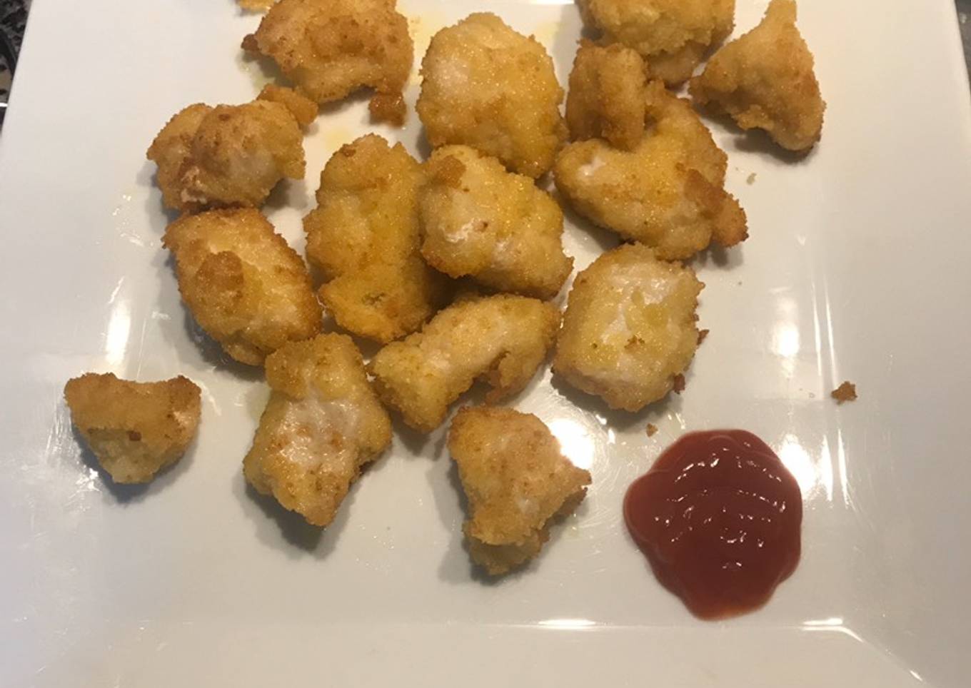 Nuggets de pollo caseros 🤤❤️