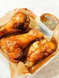 ไก่ย่างหมักผงปาปริก้า ในหม้อทอดไร้น้ำมันคีโต 100%