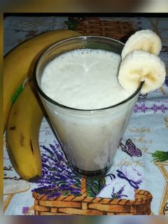 Φωτογραφία της συνταγής Milkshake μπανάνα