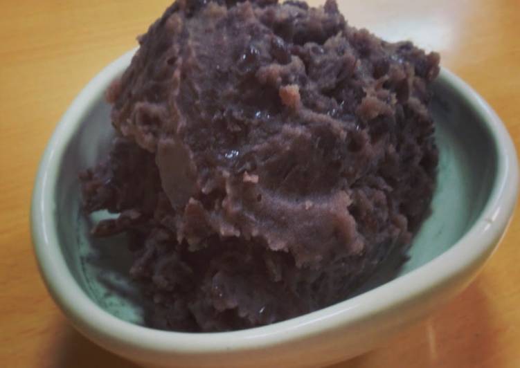 Recipe of Favorite Authentic Tsubu-an (Chunky Azuki Bean Paste) Delicious Made from Scratch!