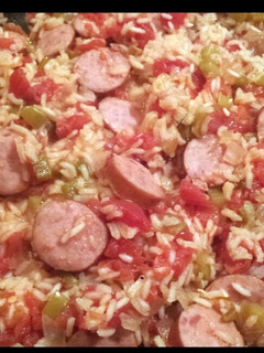 A picture of Simple Jambalaya.