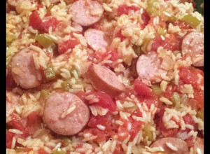 A picture of Simple Jambalaya.