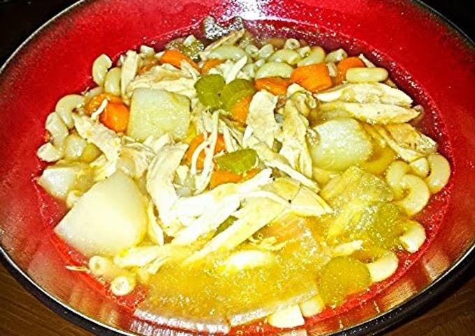 Recipe of Any-night-of-the-week DJ one&#39;s Harty Chicken Soup
